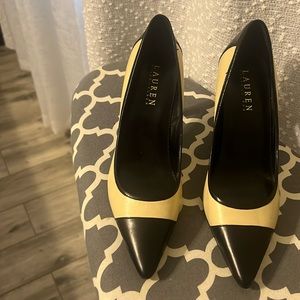 Women Shoes are not used . Are very comfort !Ralf loren brand,7.5 black cream